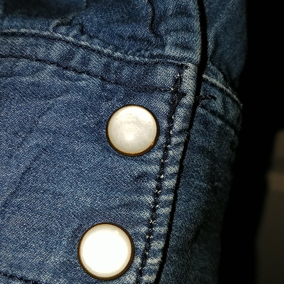 ❣️ Mudd Denim Top -100% Cotton ❣️ - Picture 4 of 6